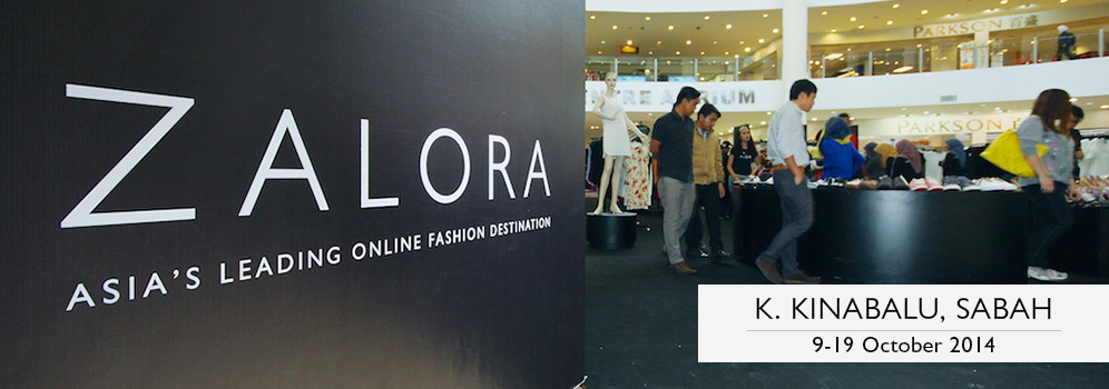 history of zalora online shopping