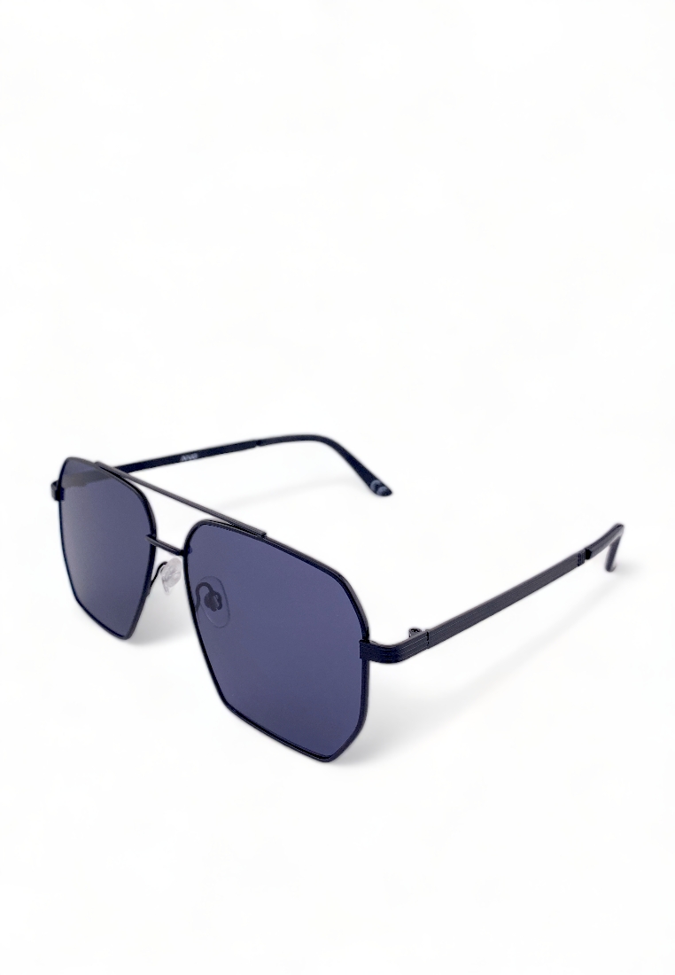 2.5 NVG Men's Aviator Frame Grey Metal UV Protection Sunglasses SUNSC15202
