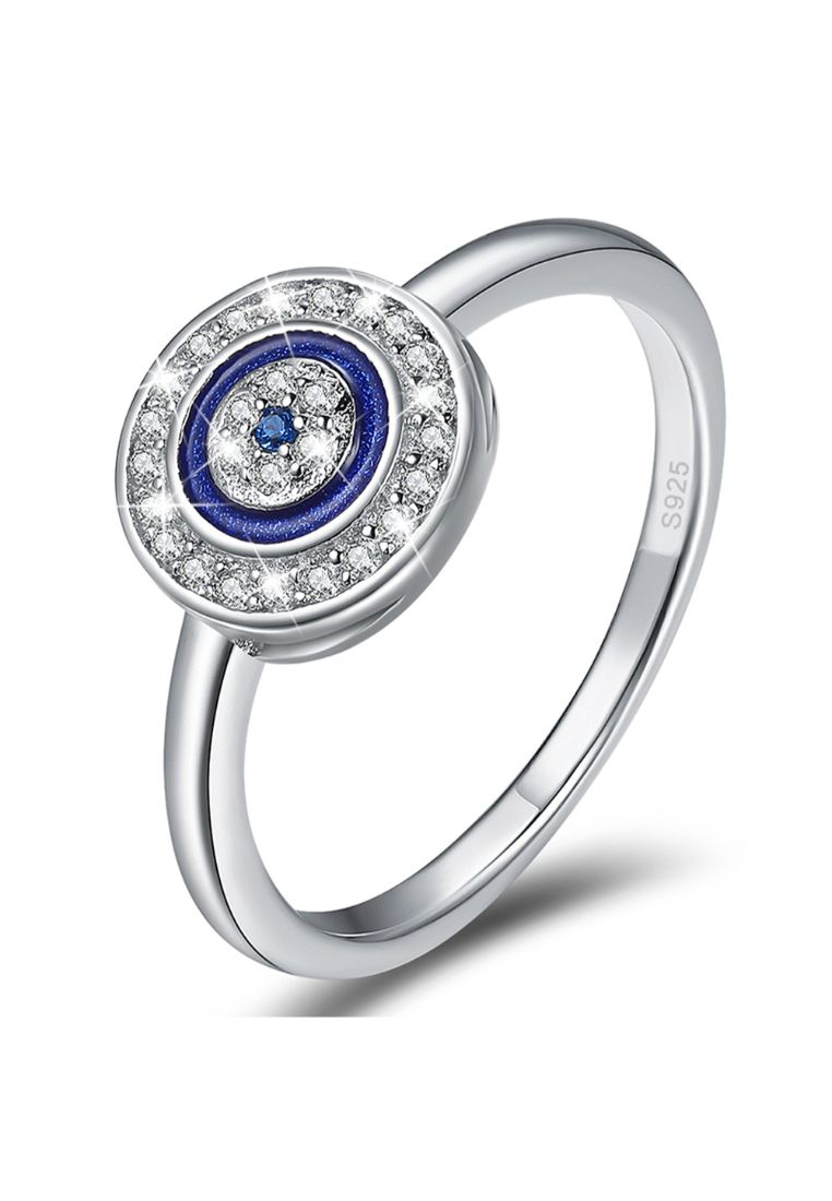 925 Signature Cobalt Blue Ring