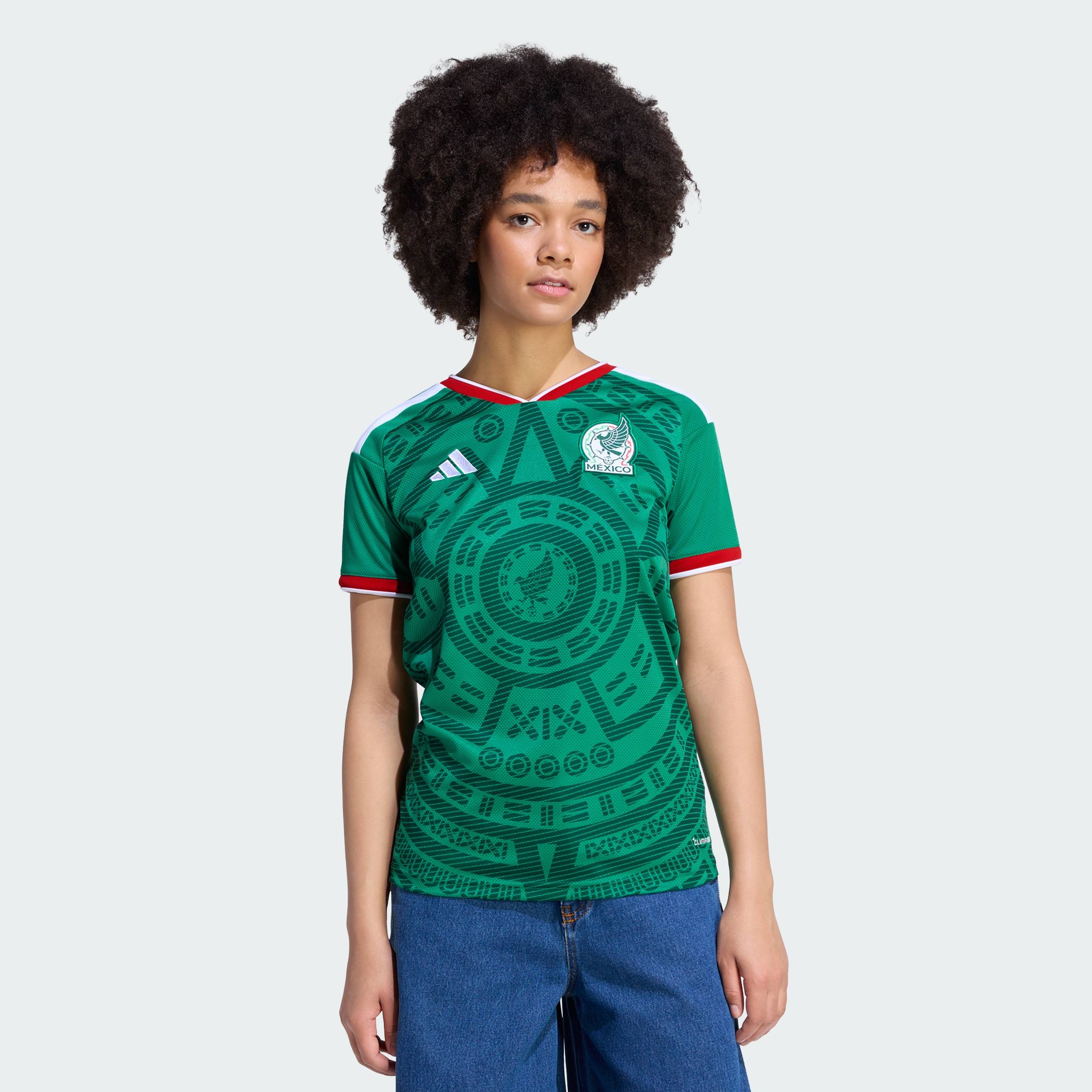 ADIDAS Football Mexico 26 Home Jersey Women Green KA6061