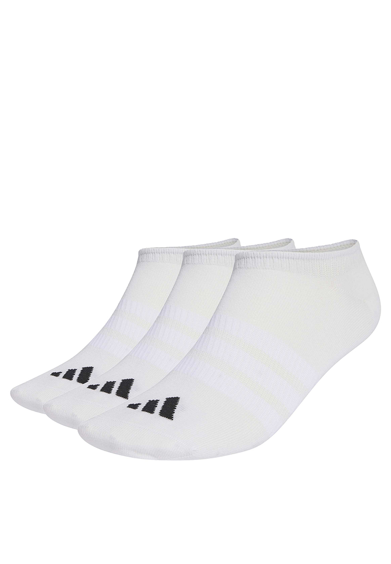 ADIDAS Thin & Light Sportswear No Show Socks 3 Pair Pack