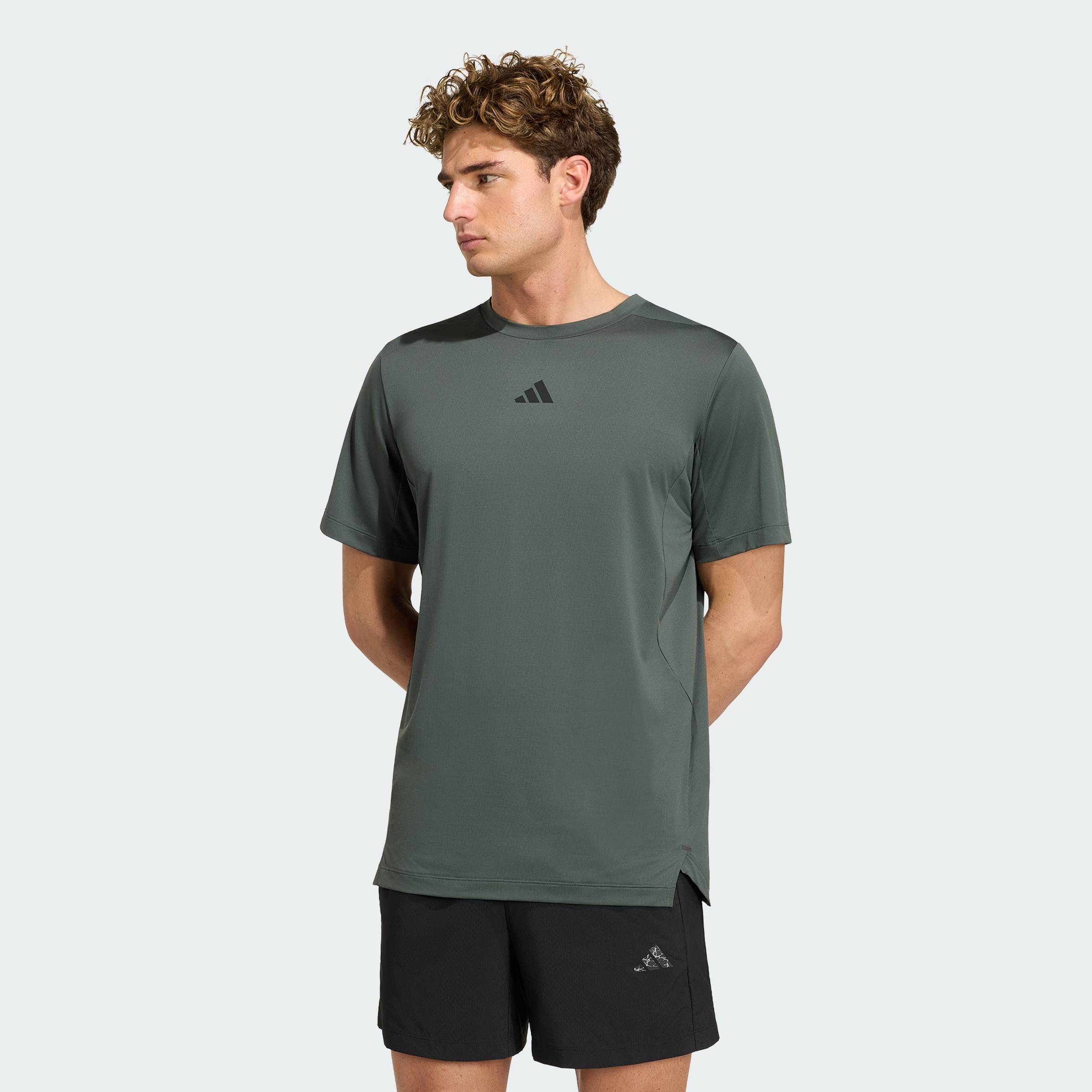 ADIDAS Gym & Training D4T ESSENTIALS T-SHIRT Men Grey IA4508