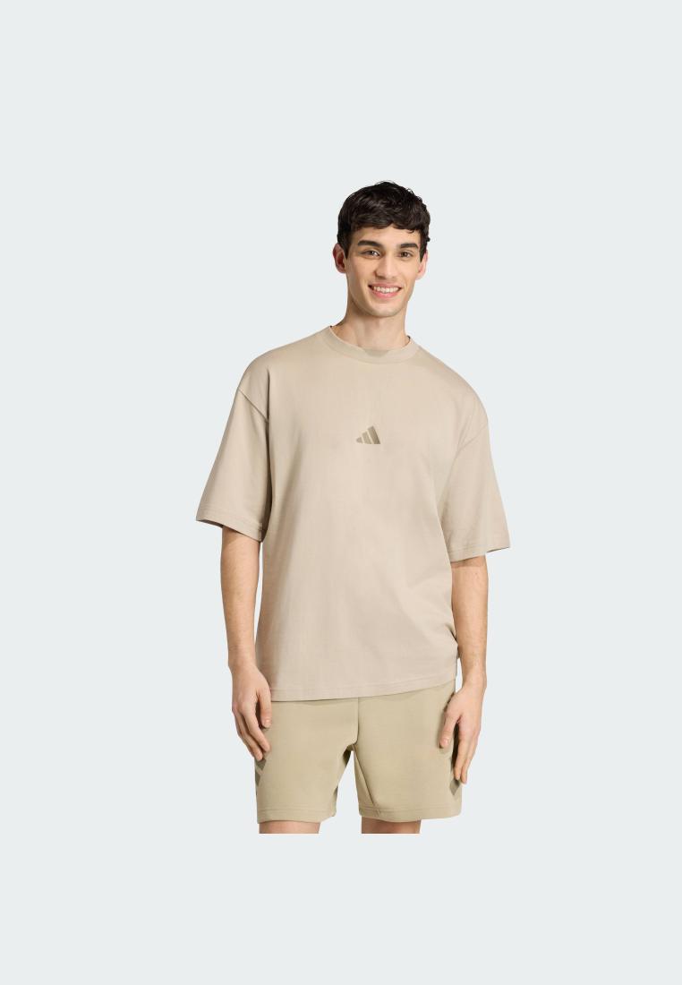 ADIDAS Lifestyle Future Icons Small Logo Tee Men Brown KD7650