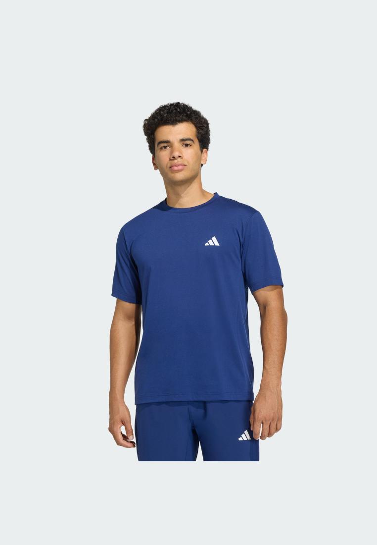 ADIDAS Gym & Training & Yoga WORKOUT ESSENTIALS FEELREADY T-SHIRT Men Blue KD5479