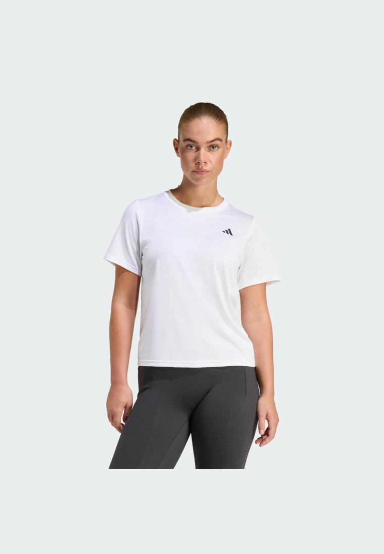 ADIDAS Gym & Training & Yoga Workout Essentials Crew Neck T-Shirt Women White KB9640