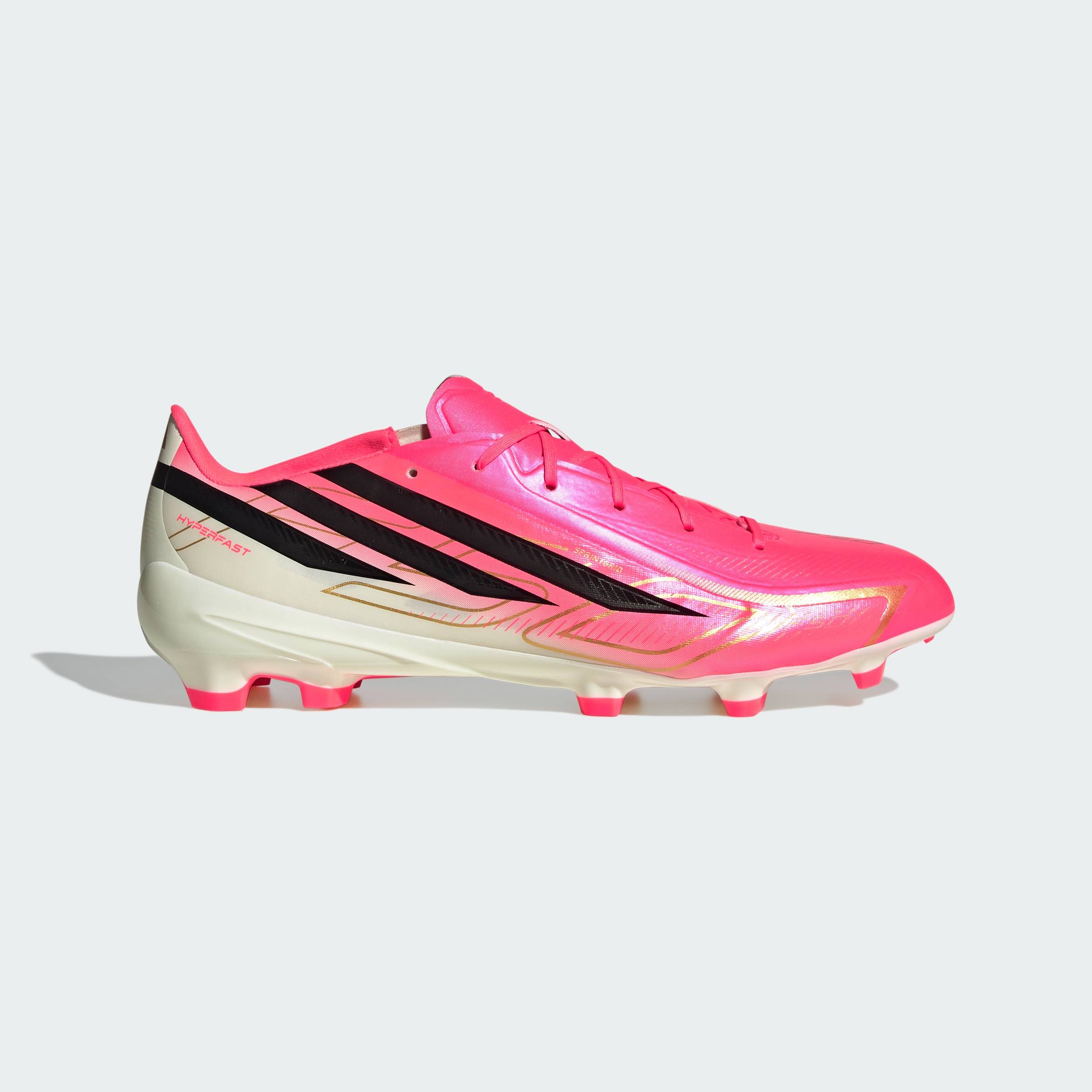 ADIDAS Football F50 Hyperfast League Firm Ground Football Boots Unisex Pink IH9346