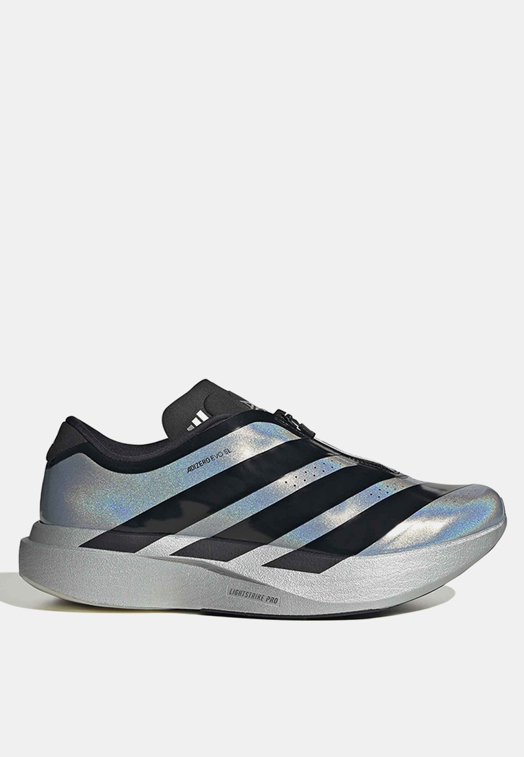 ADIDAS Running Adizero EVO SL ZIP Shoes Men Silver KH7787