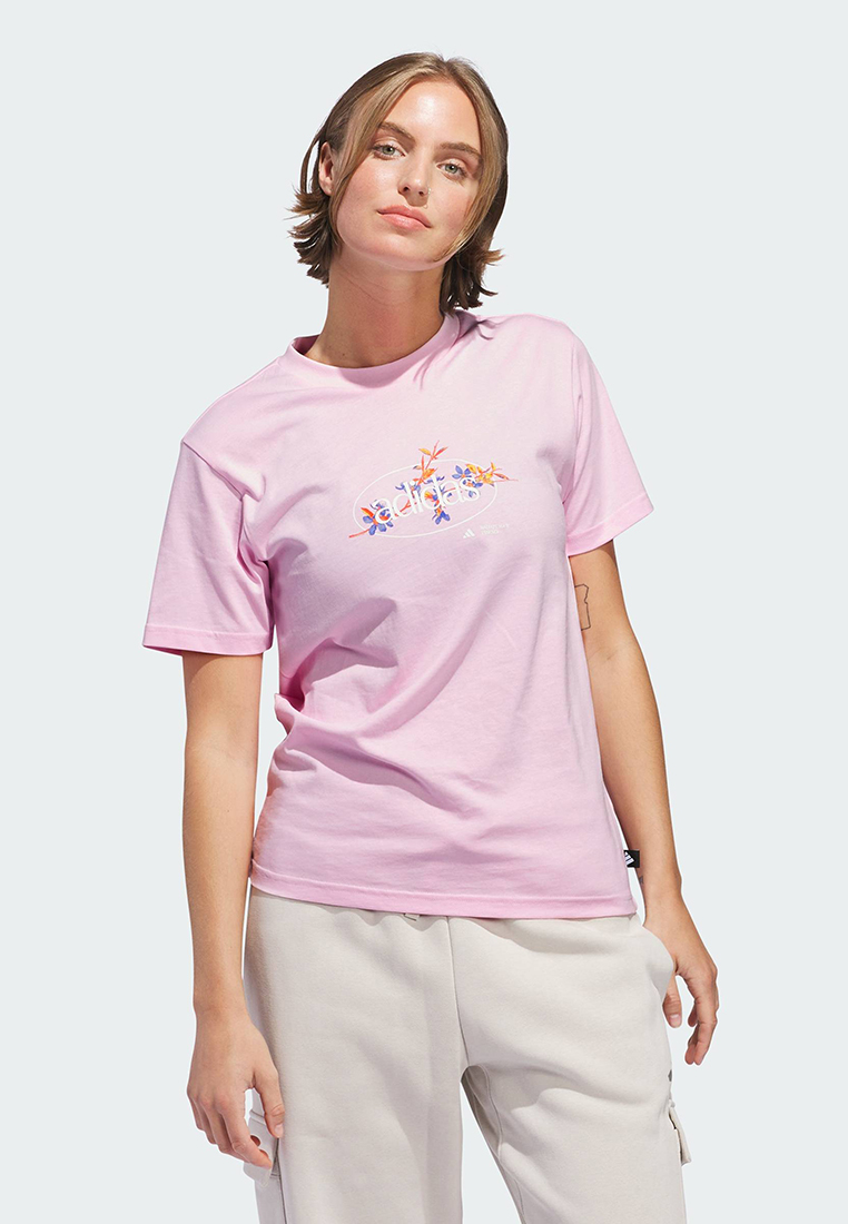ADIDAS Elements Radiate Floral Graphic T-Shirt