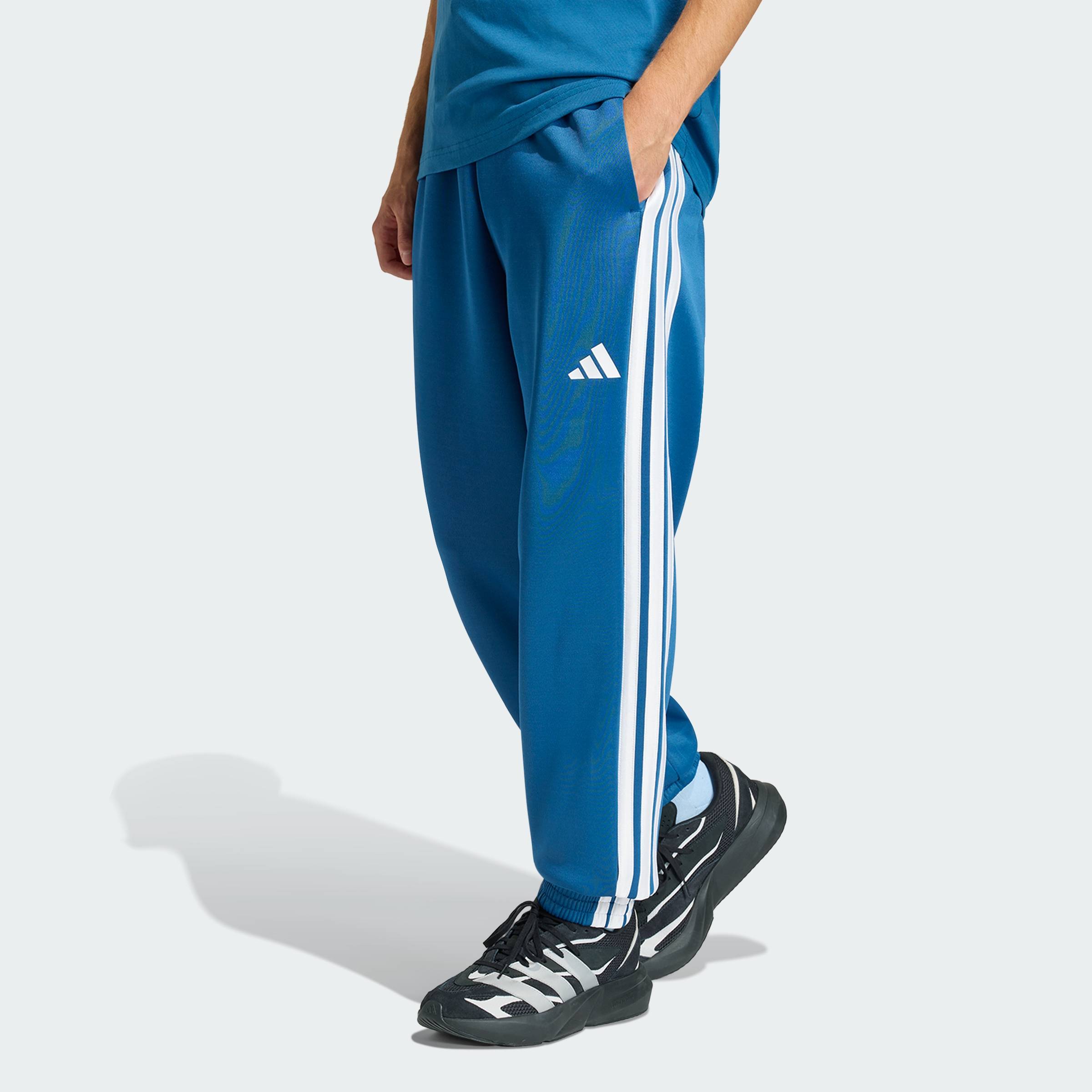 ADIDAS Lifestyle Stadium Track Pants Men Blue JZ9449