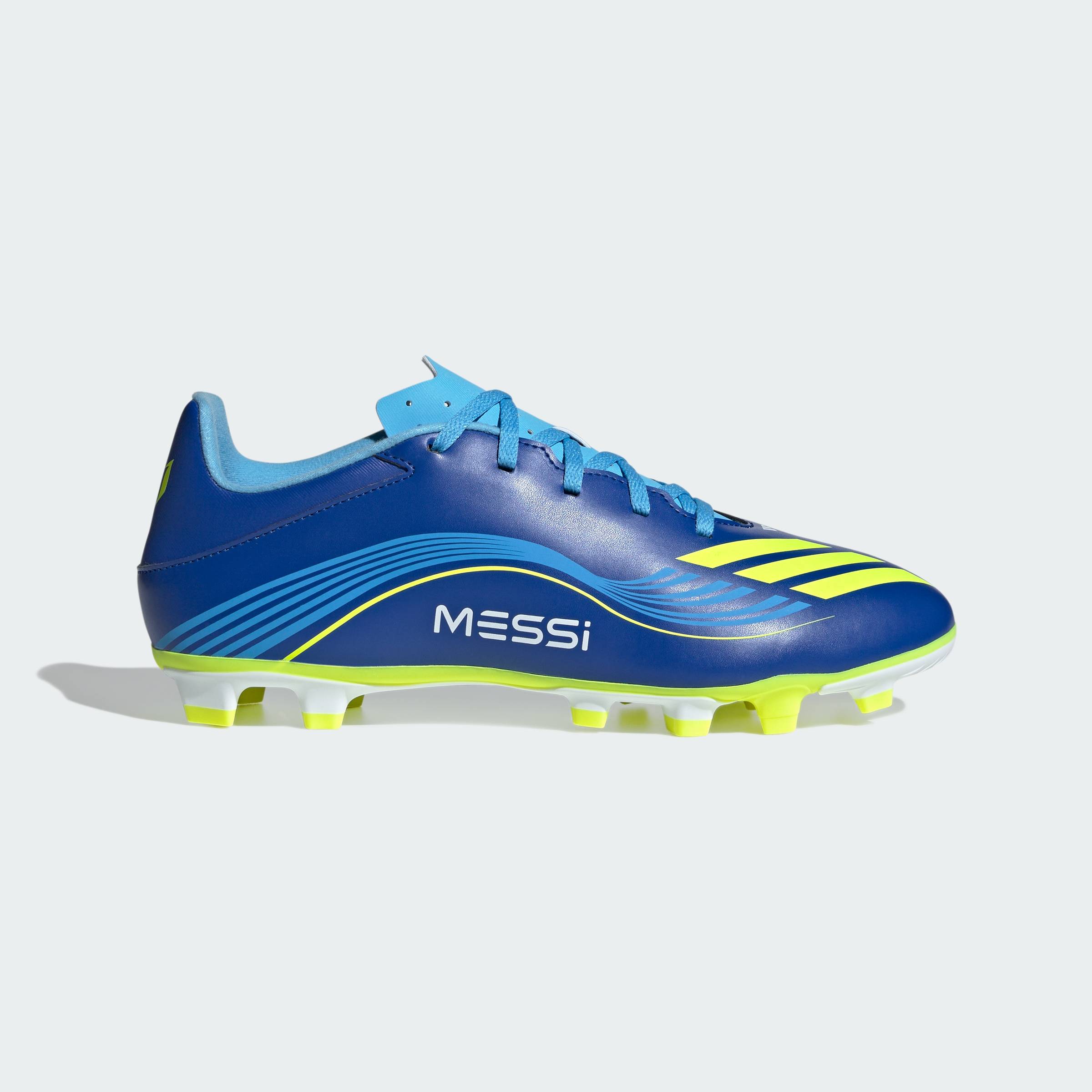 ADIDAS Football F50 Messi Club Firm/Multi-Ground Boots Unisex Blue JP7444