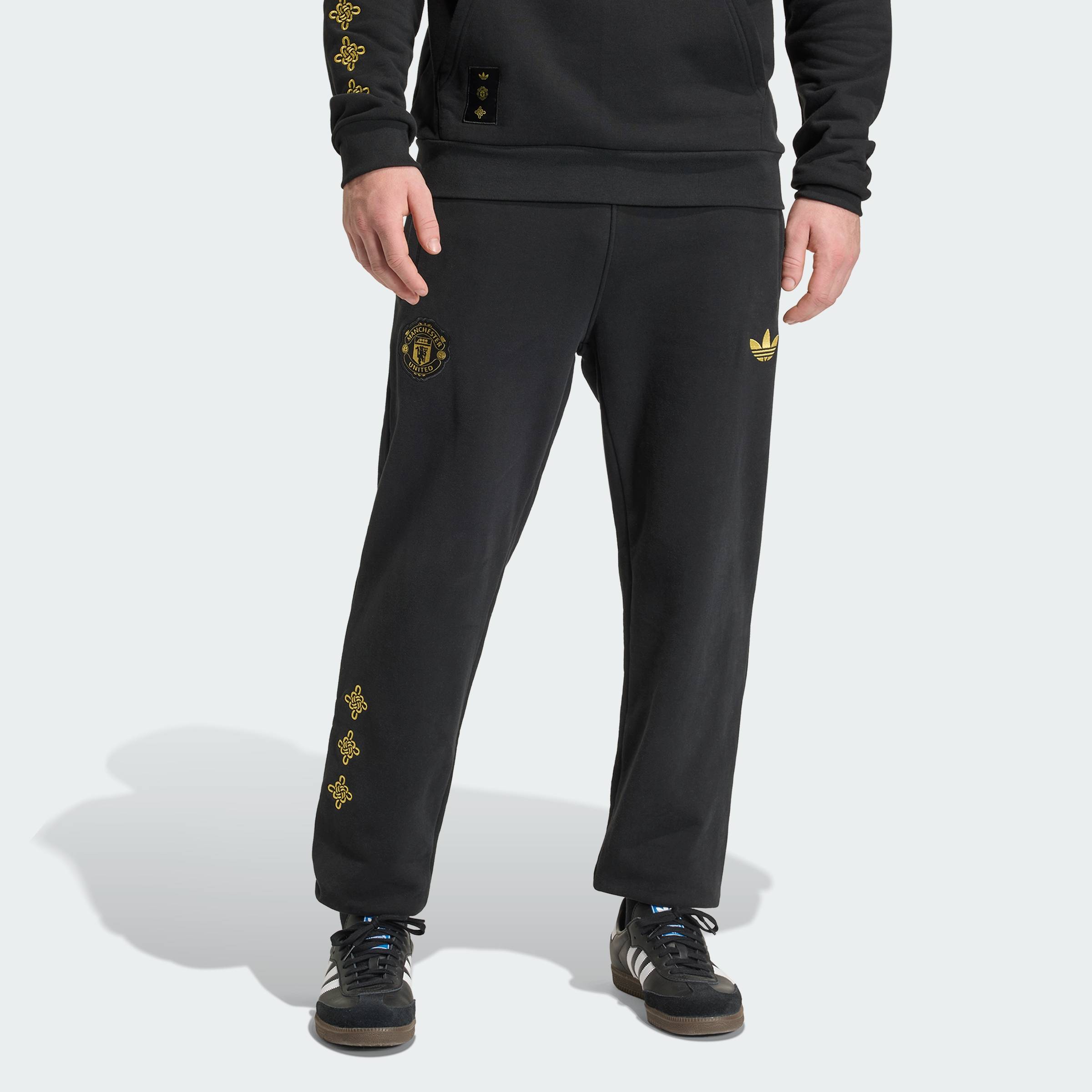 ADIDAS Football Manchester United Cultural Story Pant Men Black JM5566