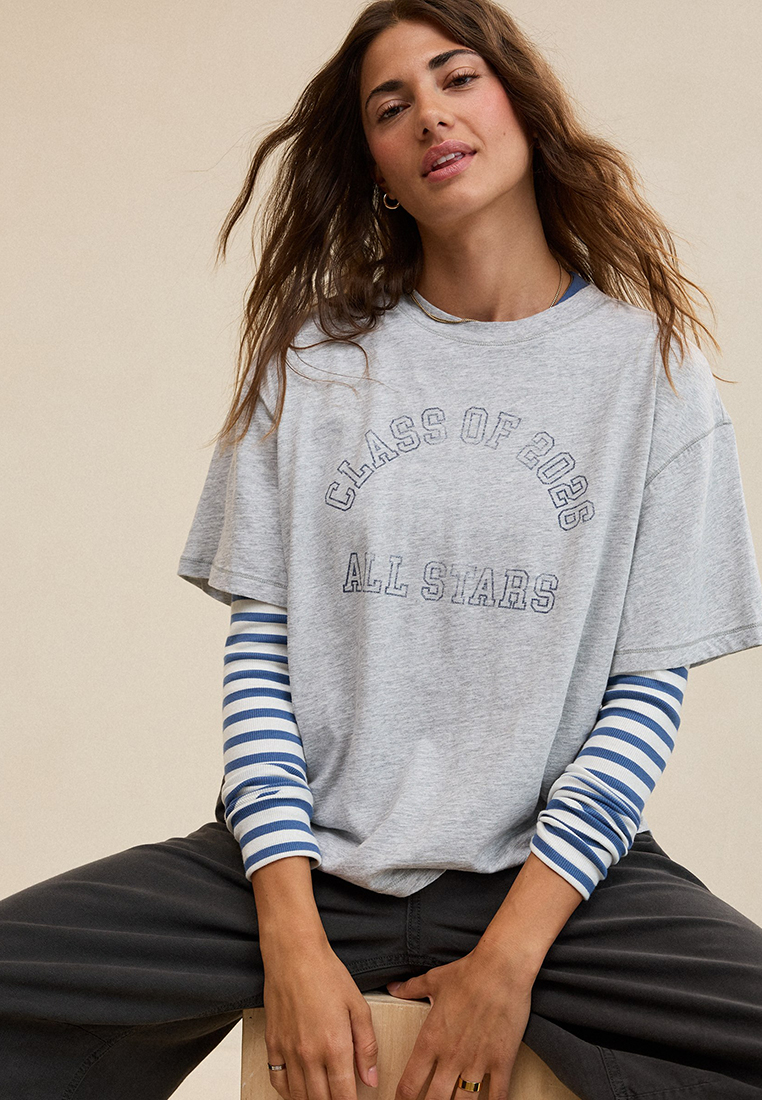 AERIE Smiley® Relaxed T-Shirt