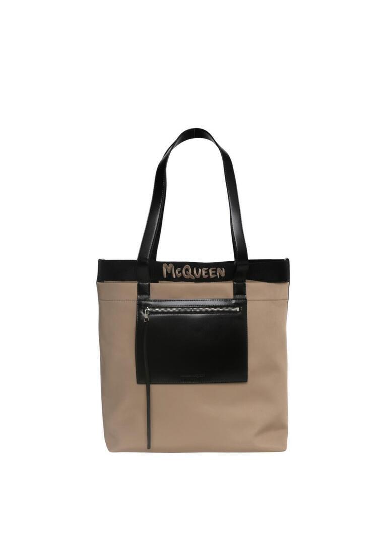 Alexander Mcqueen Fabric Tote Bag