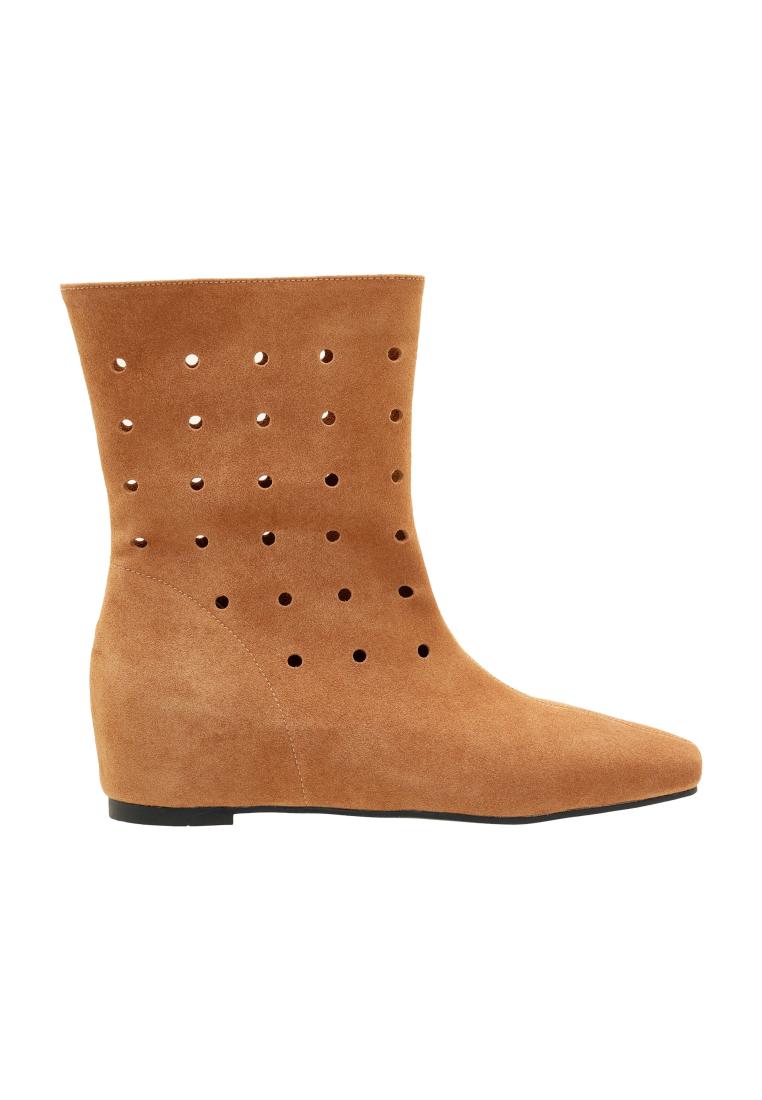 AMMIE & JOYCE Nicky Boots Ladies Women Shoes (Camel)