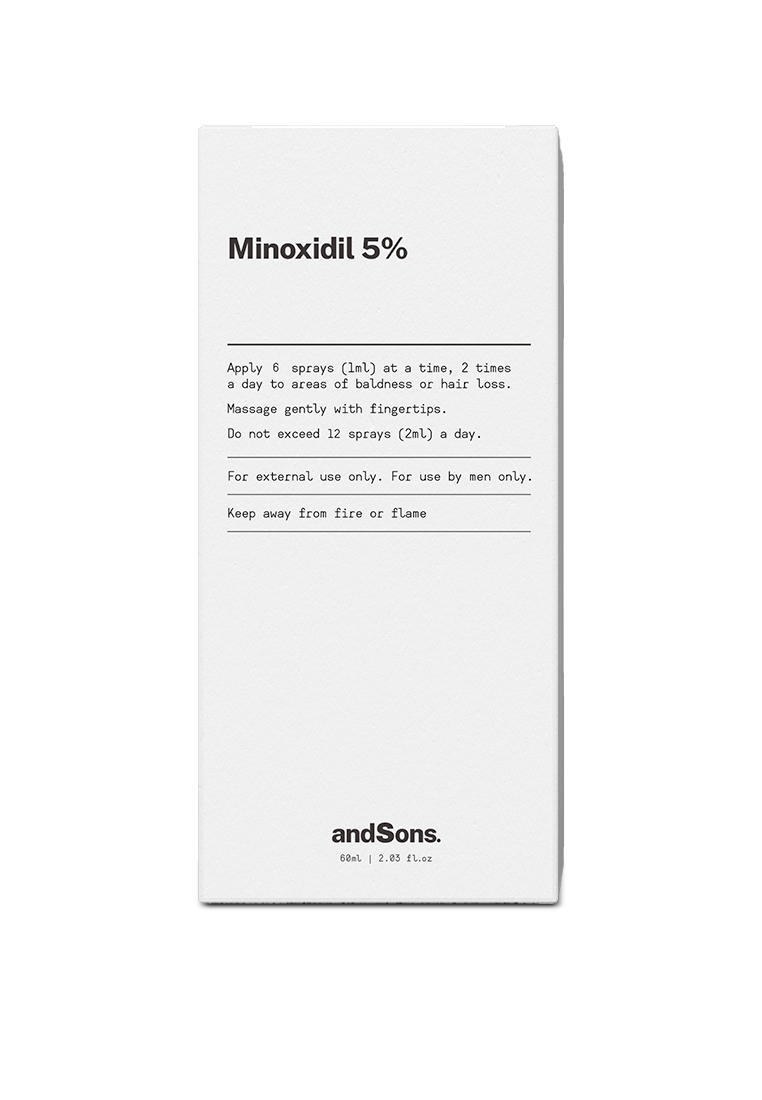 andSons andSons Hair Regrowth Minoxidil 5% (60ml)