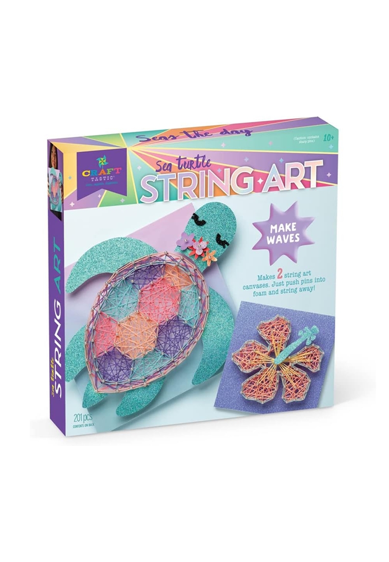 3D String Art Kit Toys for Kids Makes Light-Up Star Lantern with 20