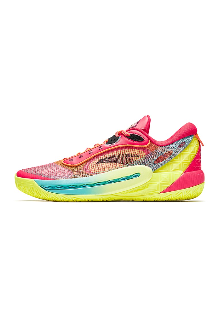Anta ANTA Men SHOCK WAVE 6 Basketball Shoes -Red/Yellow/Blue