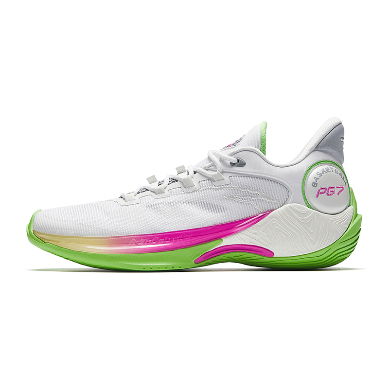 Anta ANTA Men Basketball Shoes PG7 Technology 1125A1601-4 -White/Grey