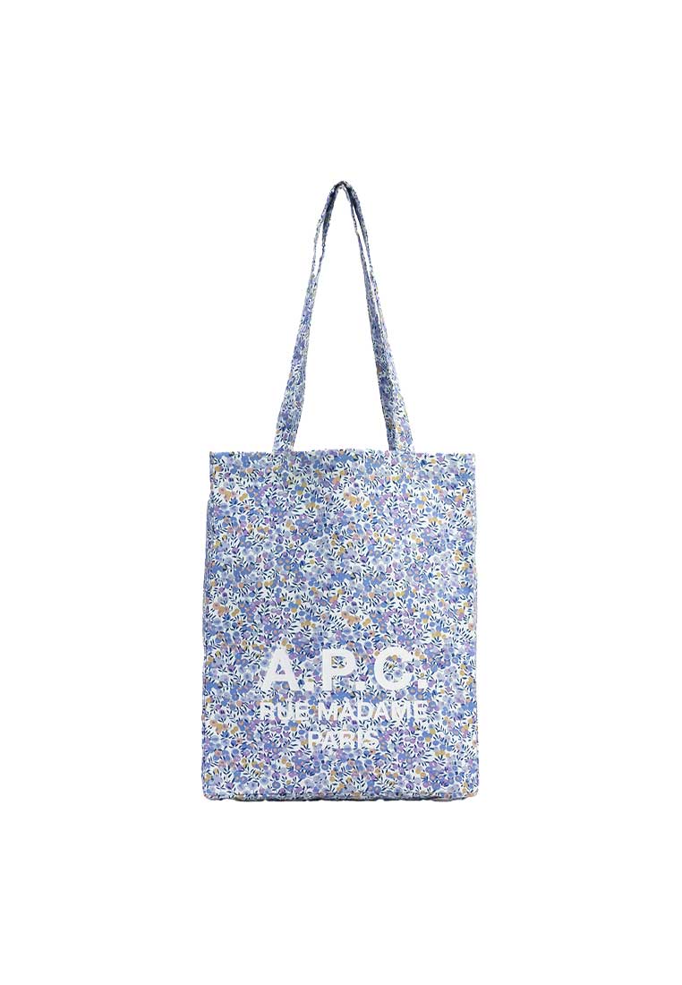 A.p.c. Lou Rue Madame 2.0 Tote Bag Bleu COHOT-M67064