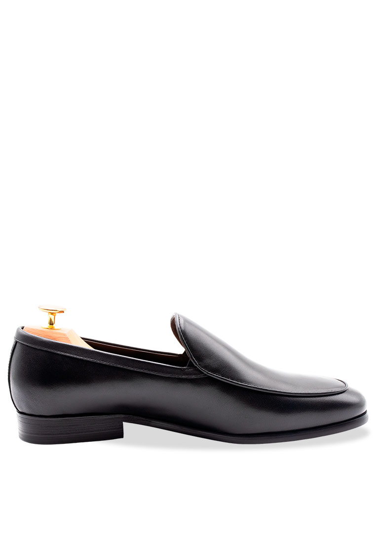 Arden Teal Moreno Black Venetian Loafer