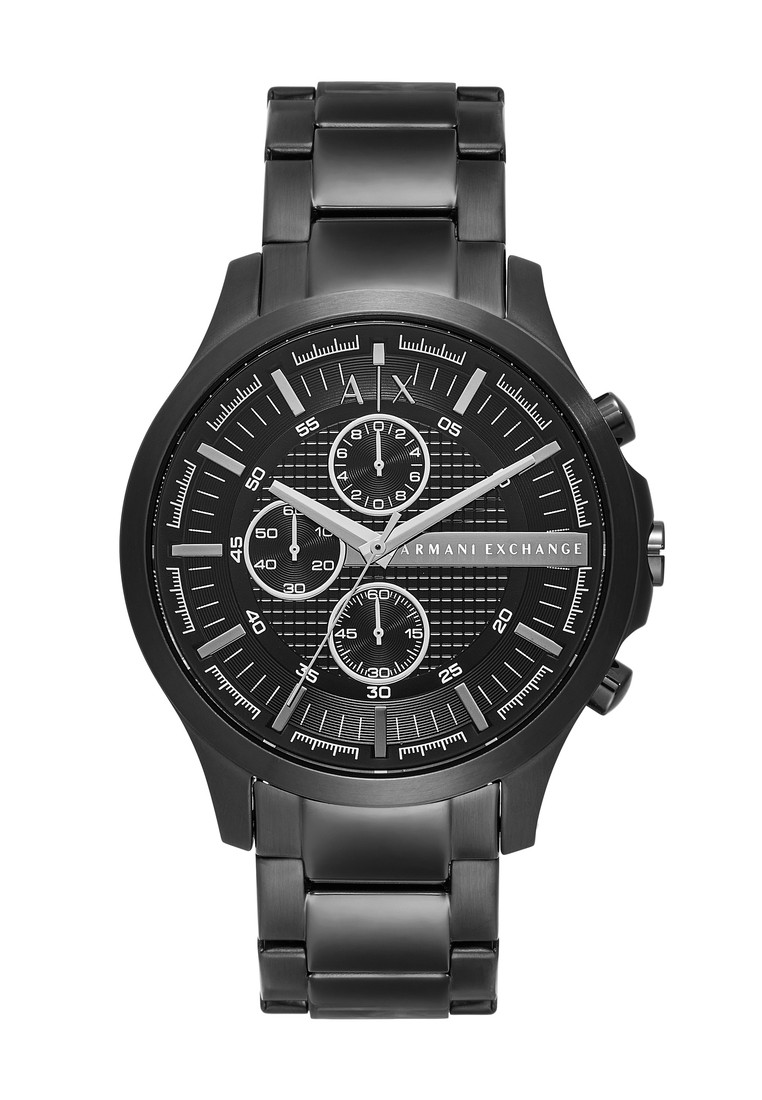 Armani Exchange Armani Exchange Men's Hampton gun-metal Stainless Steel Watch AX2454
