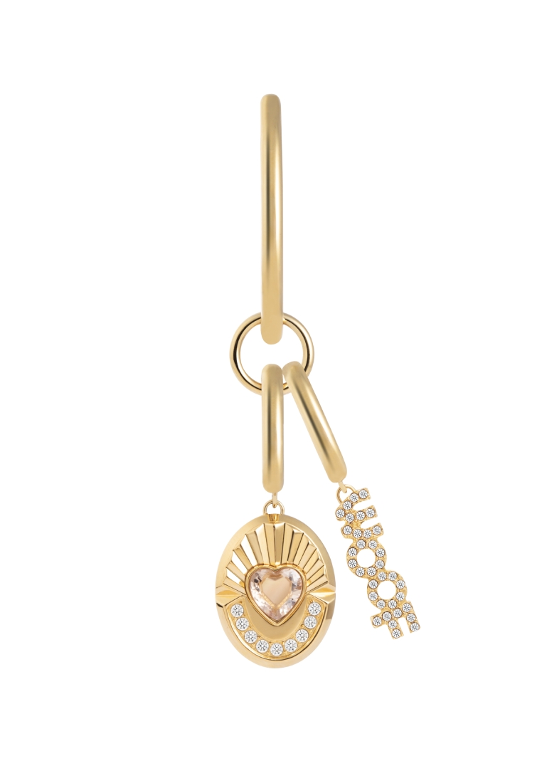Arte Madrid PET IT ON Amulet Charm Set - Oval Tag + Woof