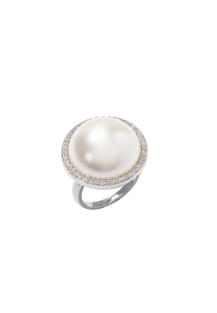 Arte Madrid ‘Light’ Pearl Ring
