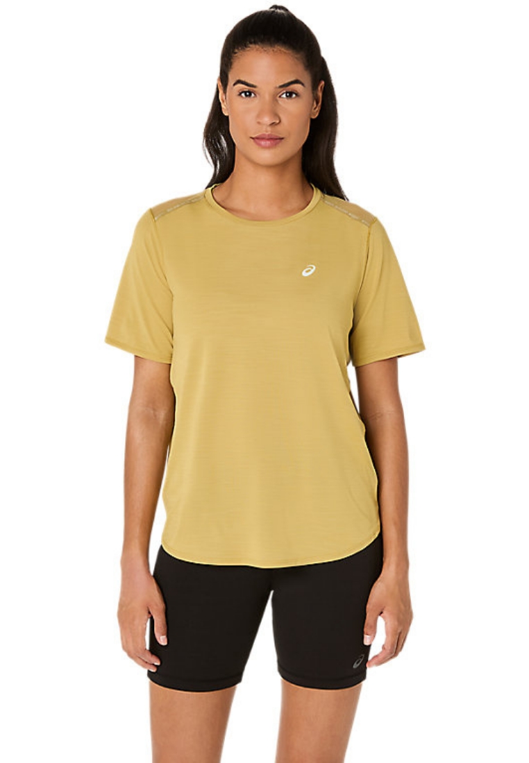 ASICS Road Ss Top Women (Yellow)