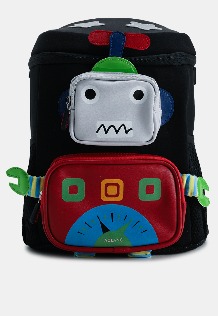 Bagstation Neoprene Cartoon Robot Backpack