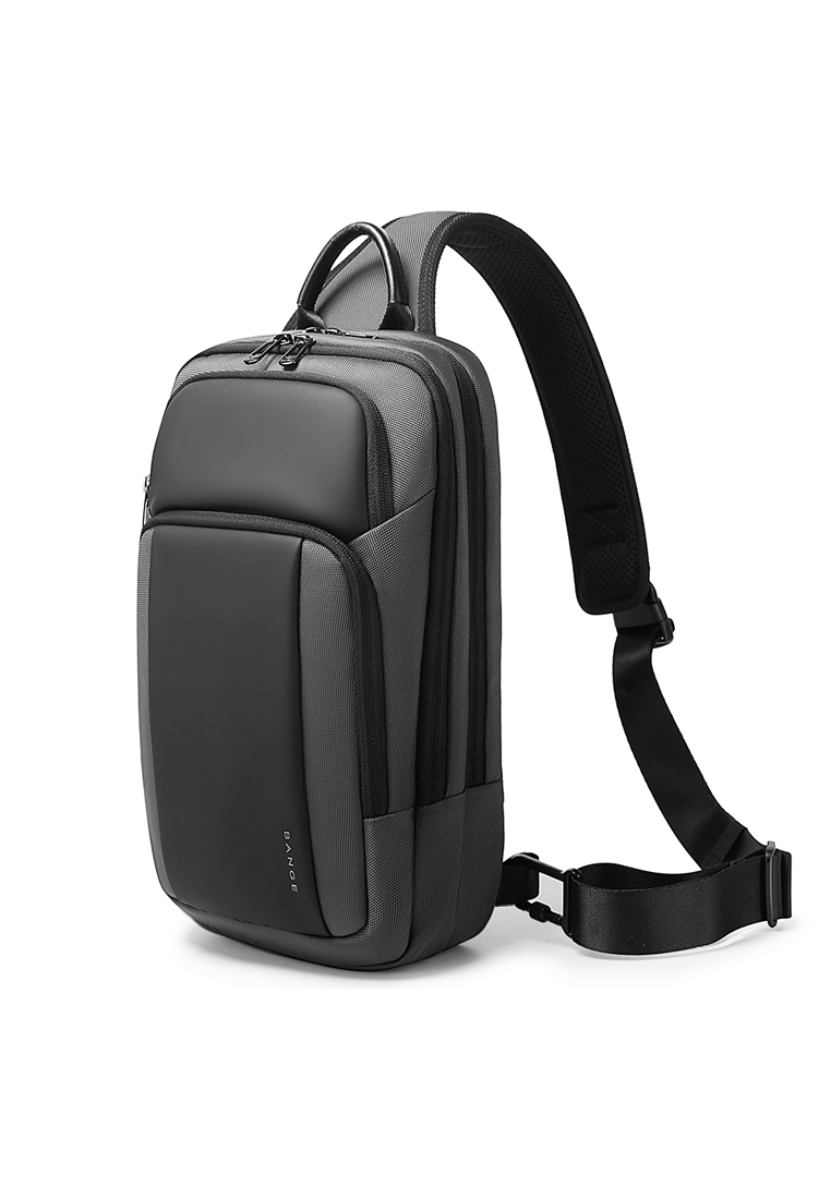Bange Bange Titus Water Resistant Men Sling Bag with Multi Compartment and fits 11inch iPad