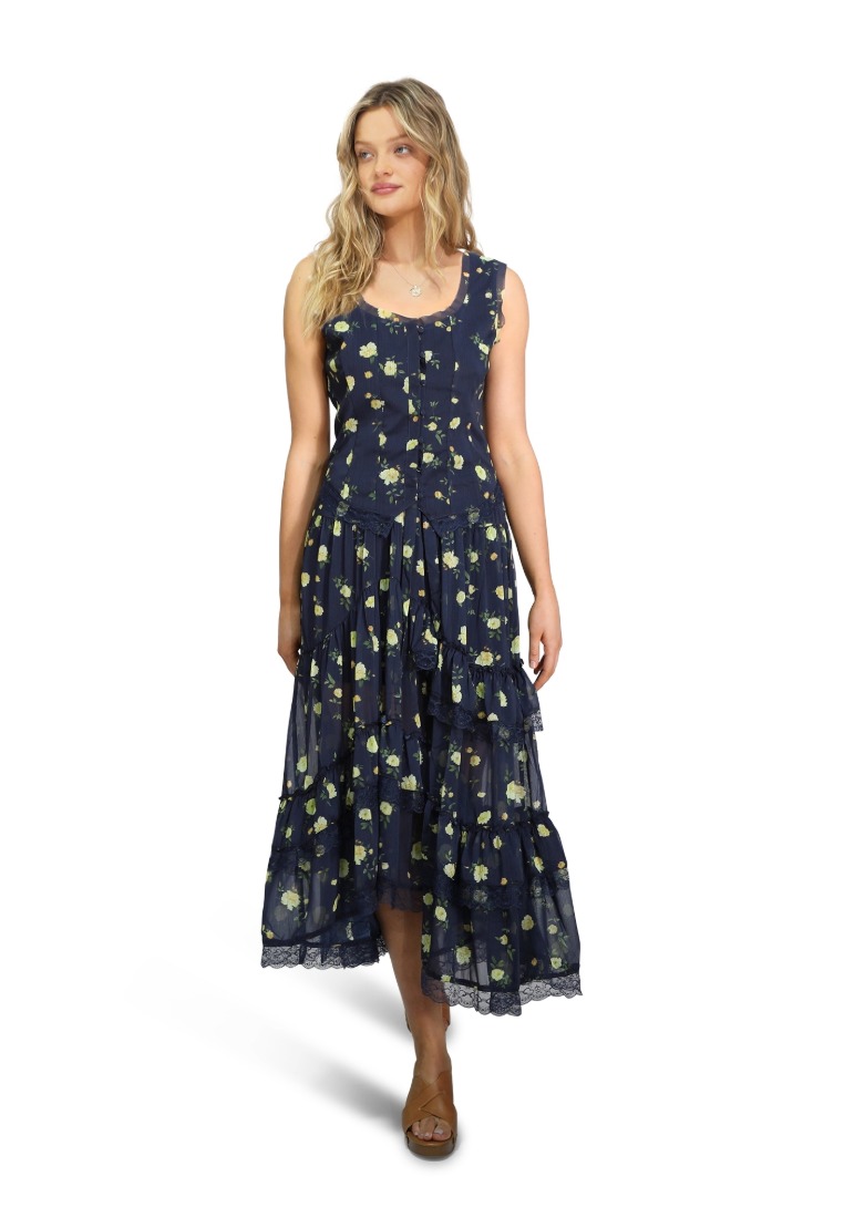 Belle & Bloom Wanderlace Ruffle Skirt