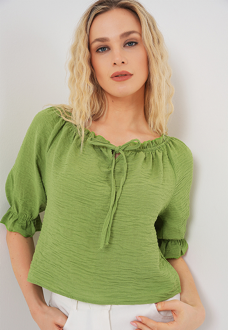 Bigdart Women's Ruffle Blouse