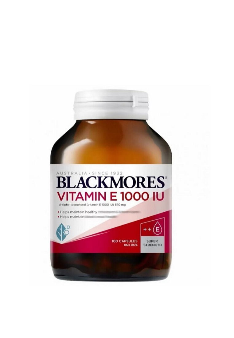 BLACKMORES BLACKMORES -Natural Vitamin E 1000IU 100 Capsules