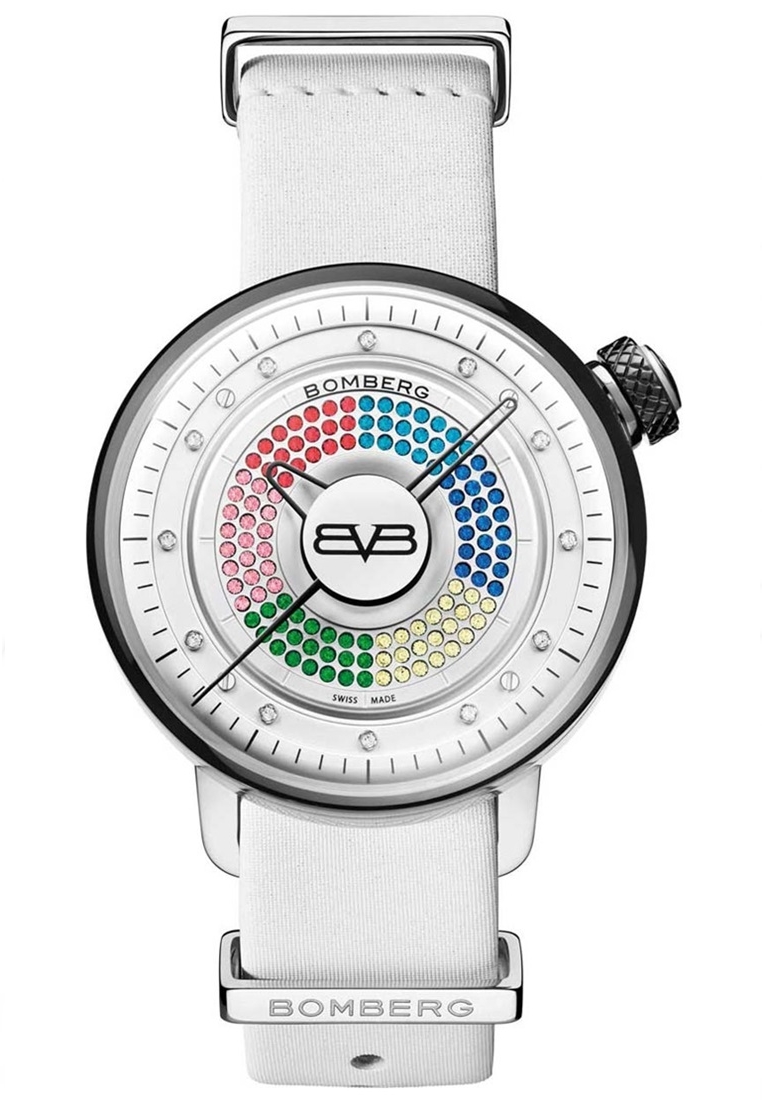 Bomberg BB-01 Skylighter White 38mm CT38H3SS.13-1.9