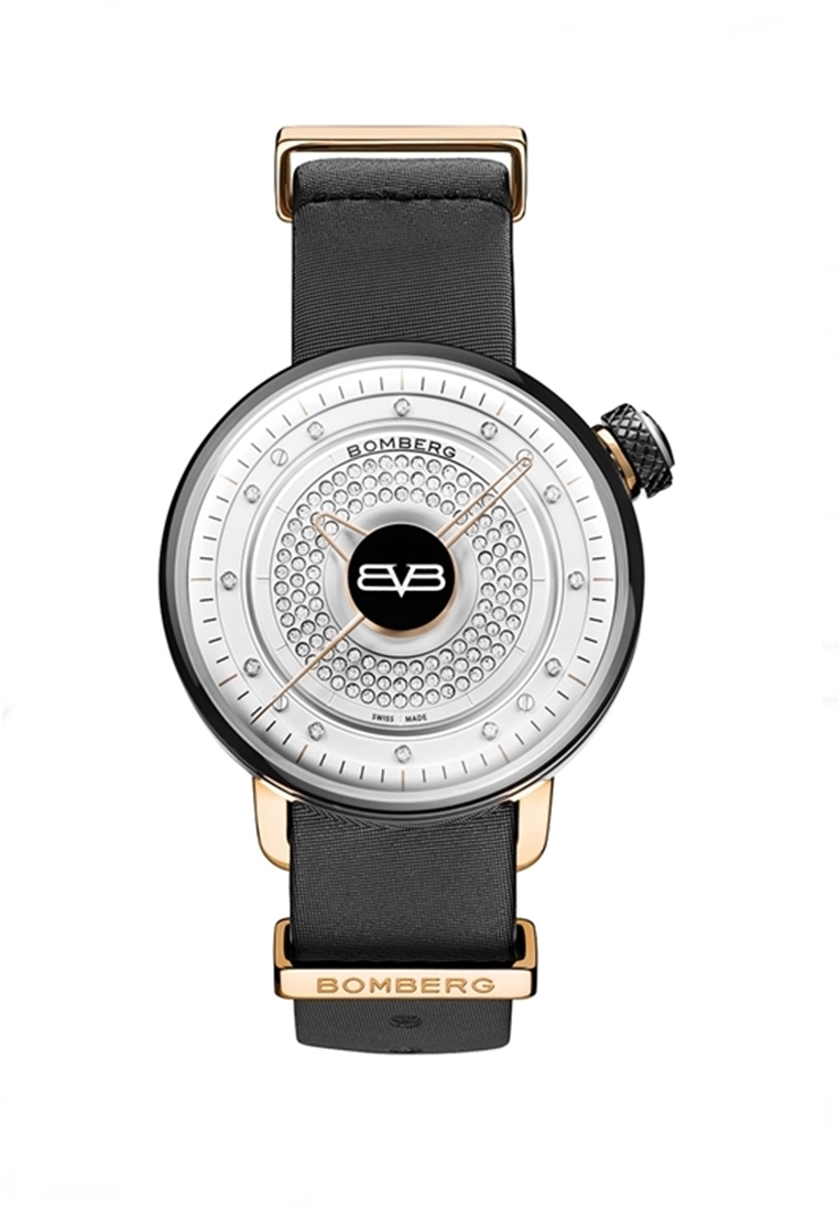Bomberg BB-01 Skylighter White & Black 38mm CT38H3SS.10-1.9