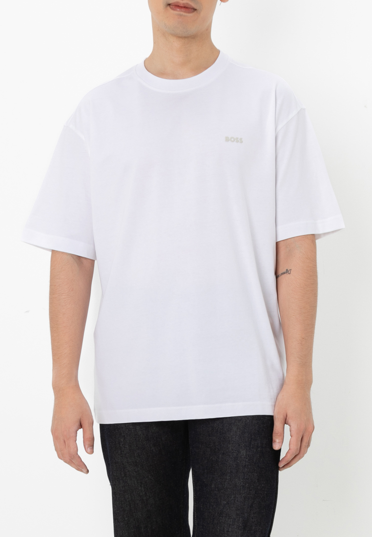 BOSS Surface Short Tee - BOSS Orange
