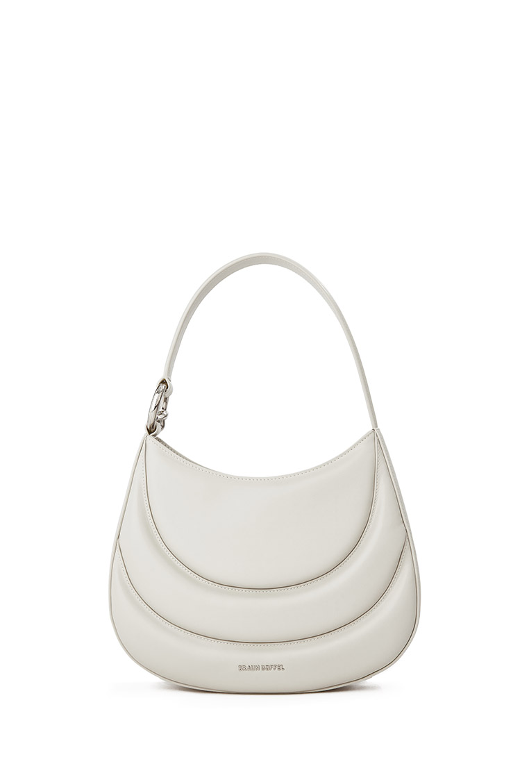 Braun Buffel Braun Buffel Spiralig Medium Hobo Bag In Egret