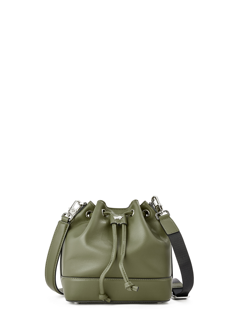 Braun Buffel Gabriela Small Bucket Bag In Sea Kelp