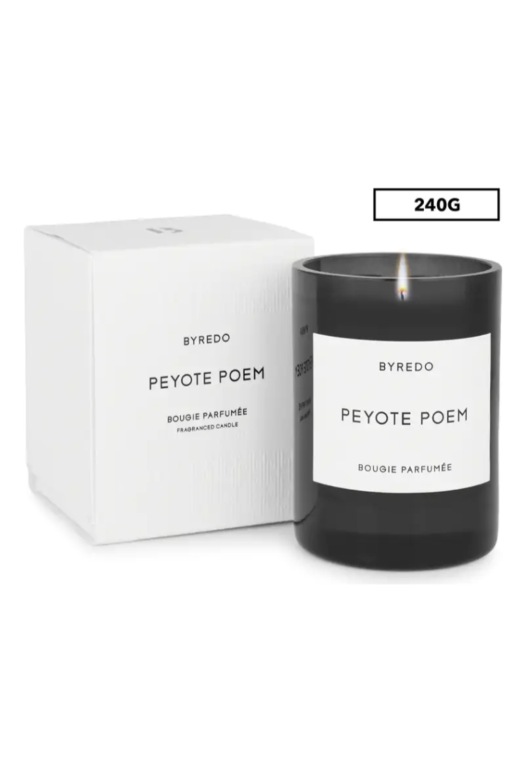 Byredo Byredo - Peyote Poem, Bougie Parfumee Fraganced Candle 240g