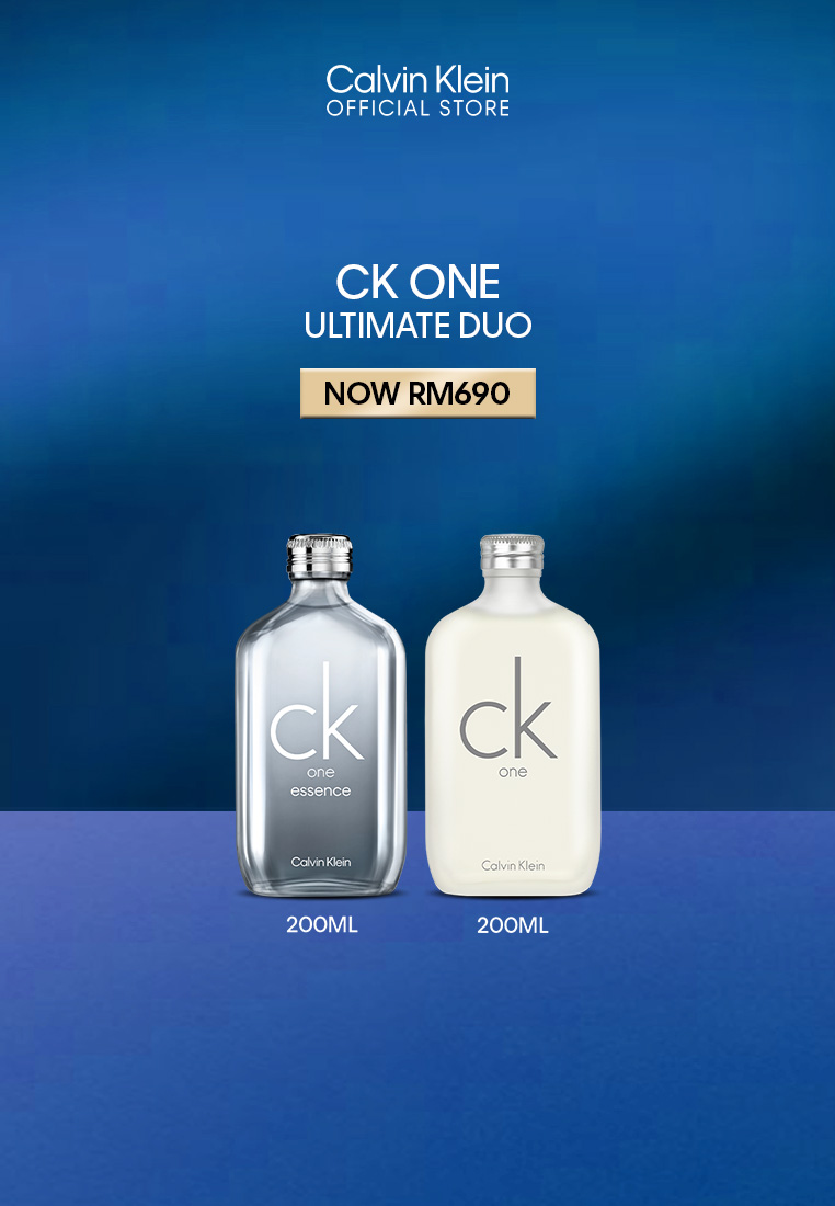 Calvin Klein Fragrances [OCT Exclusive] Calvin Klein CK One Ultimate Duo ( CK One Essence 30th Anniv