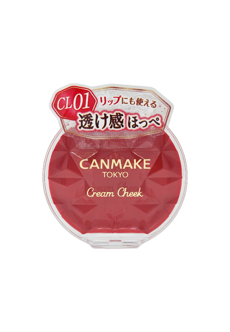 Canmake CANMAKE Cream Cheek (#CL01 Clear Red Heart)(1pc) 1piece CL01