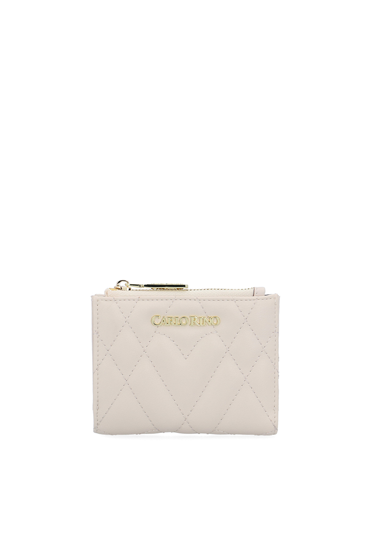 Carlo Rino The Amora 2-Fold Wallet - Beige