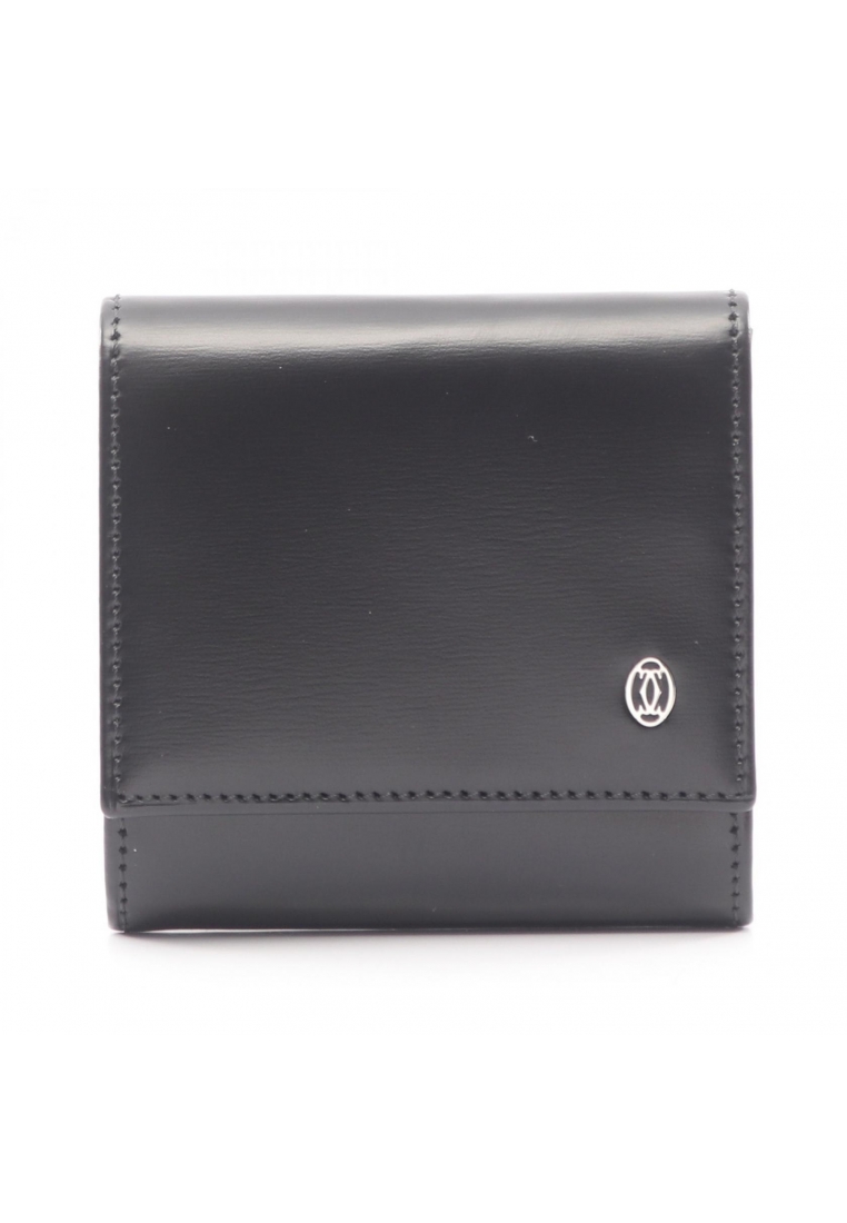 Cartier Pre-Loved Cartier Pasha coin purse leather black