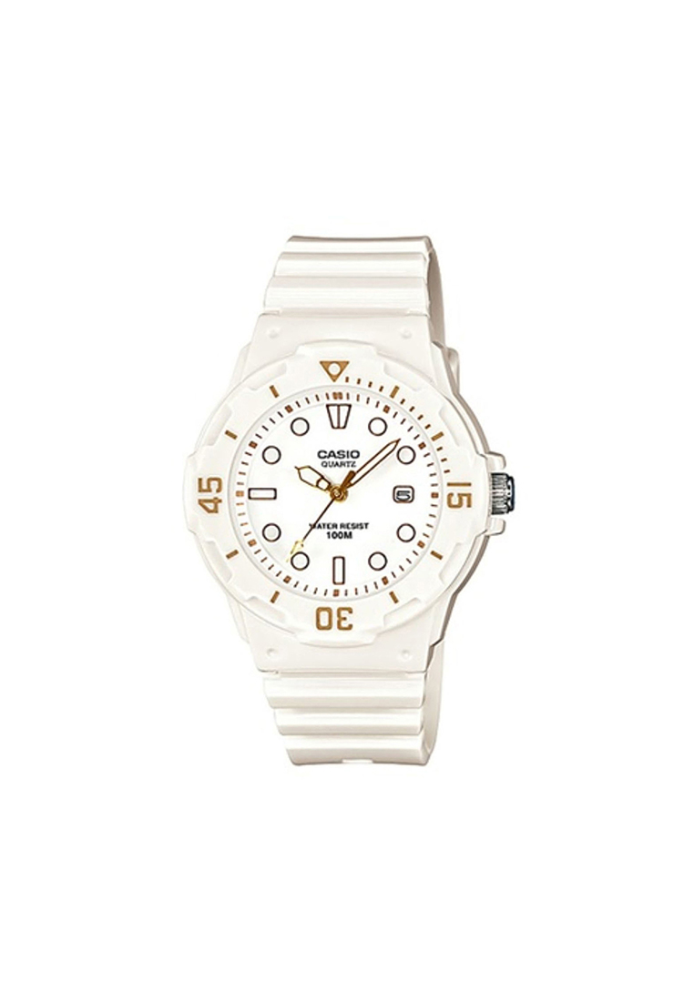 CASIO Kid's Analog Watch LRW-200H-7E2V White Resin Band Casual Watch