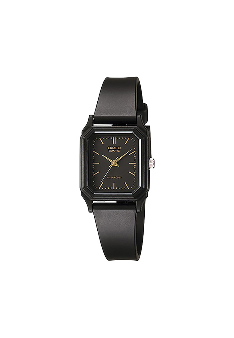 CASIO Women's Analog Watch LQ-142-1E Black Resin Band Mini Watch