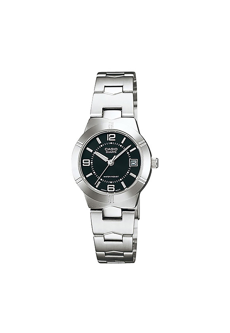 Casio Watches Women's Analog Watch LTP-1241D-1A Silver Stainless Steel Watch