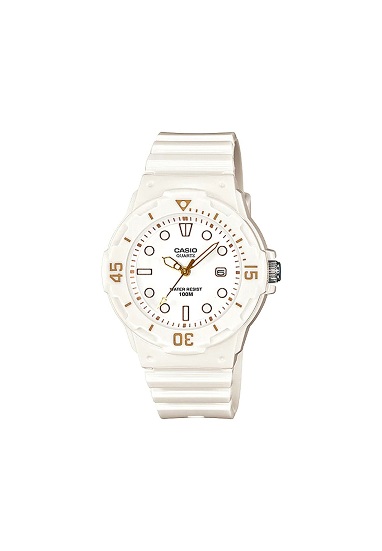 Casio Watches Women's Analog Watch LRW-200H-2EV Black Resin Band Casual Watch