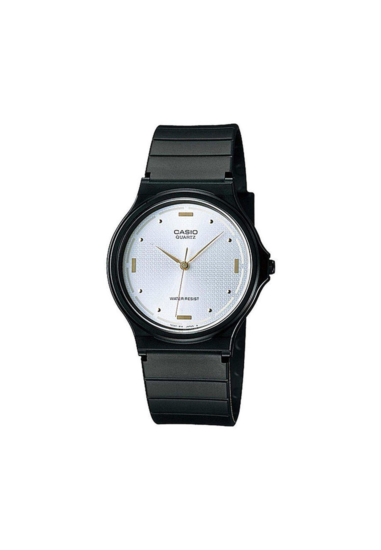 Casio Watches Men's Analog Watch MQ-76-7A1L Black Resin Band Casual Watch
