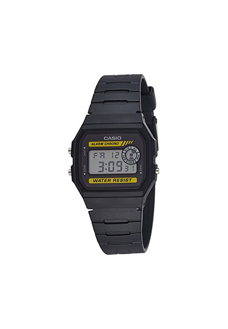 Casio Watches Men's Digital Watch F-94WA-9 Black Resin Band Watch for men