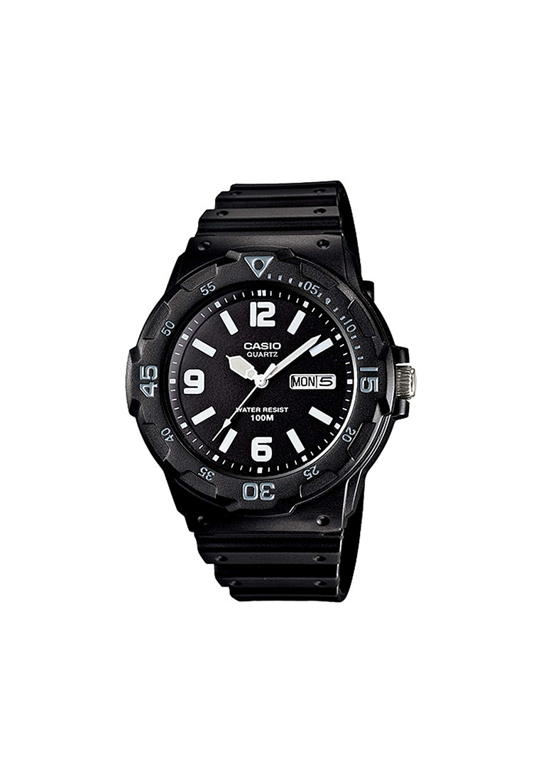 Casio Watches Men's Analog Watch MRW-200H-1B2V Black Resin Band